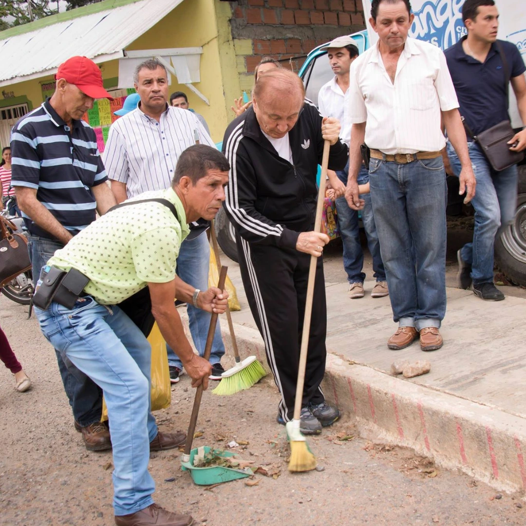 Barriendo las calles